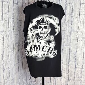 SONS OF ANARCHY Road Gear Sleeveless Muscle Shirt Large‎